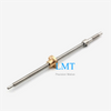M10x0.5 Metric Thread Lead Screw with Brass Flange Nut