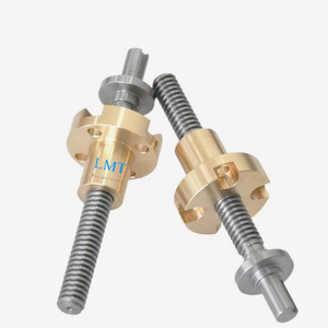 3/8''-10 Acme Rod Single Thread Start 9.525mmx2.54mm Imperial Lead Screw with Nut 