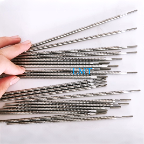 T4 Diameter 4mm Lead 1mm Tr4x1 Lead Screw 1mm Pitch Single Thread Start and Flange Nuts