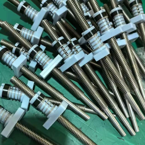 Diameter 10mm Lead 12mm T10x12 Lead Screw Pitch 2mm 6 Thread Starts with Anti-backlash Nut