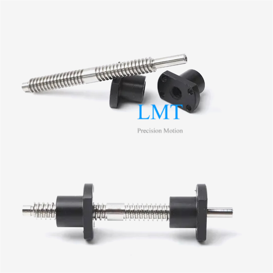 Tr6x3 ROHS Compliant Bidirectional Lead Screw with Flange Nut