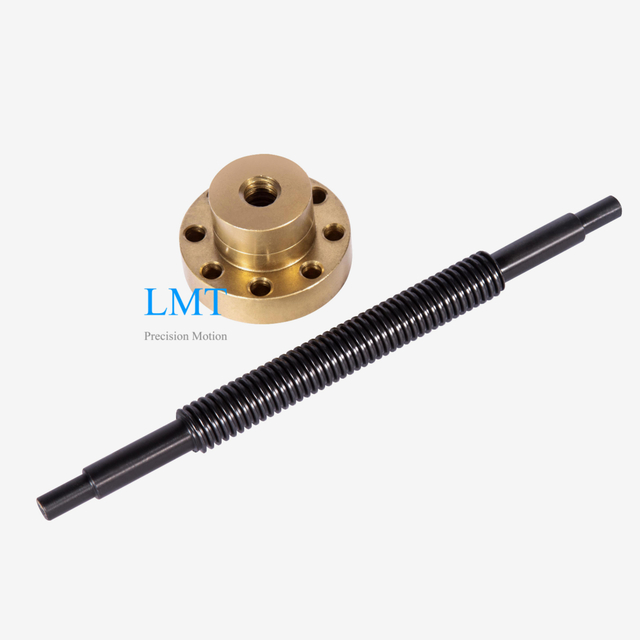 9.525x1.5875 ROHS Compliant Precision ACME Screw with Flange Nut