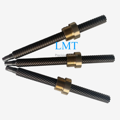 Tr10x25 ROHS Compliant Rolled Lead Screw with Nut