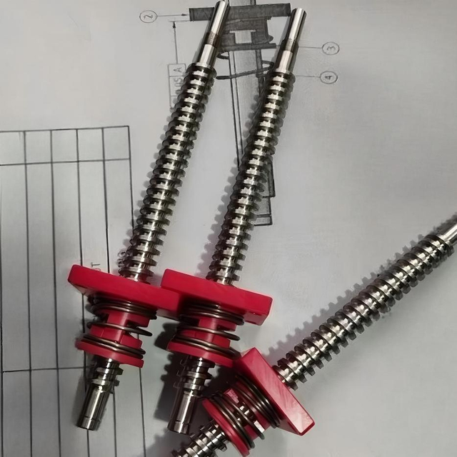 Diameter 9.525mm Lead 3.175mm Tr9.525x3.175 T9.525x3.175 Lead Screw with Anti-backlash Nut