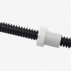 T24 Diameter 24mm Tr24x4 C45 Black Oxide Coating Lead Screw And Acetal Nut