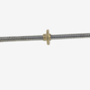 Diameter 8mm Pitch 1.5mm Tr8x1.5 Lead Screw And Brass Round Flange Nut