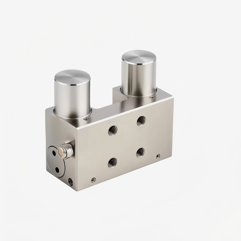 Pneumatic Normally Closed Clamping Element Alternative To ZIMMER MKS2501A 