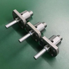 Diameter 8mm Pitch 1mm High Precision 0801 Ball Screw And Flange Nut