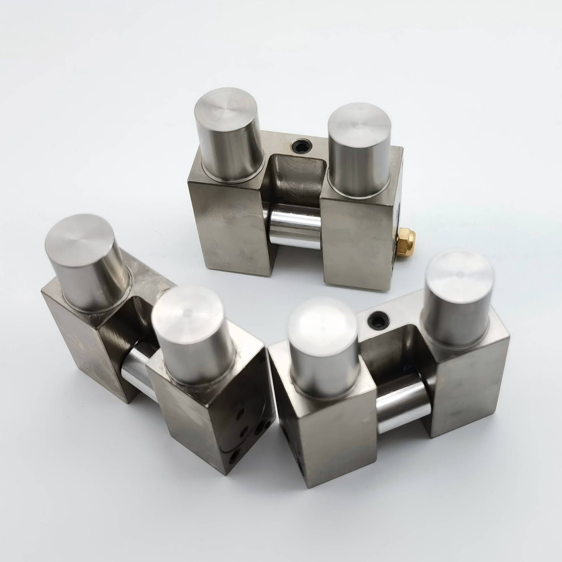 5 Million Static Clamping Cycles Pneumatic Normally Close Clamp Brake for 15mm Linear Guide
