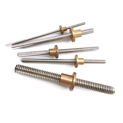 1/2''-8 High Speed Smooth Acme Screw Rod And Nut