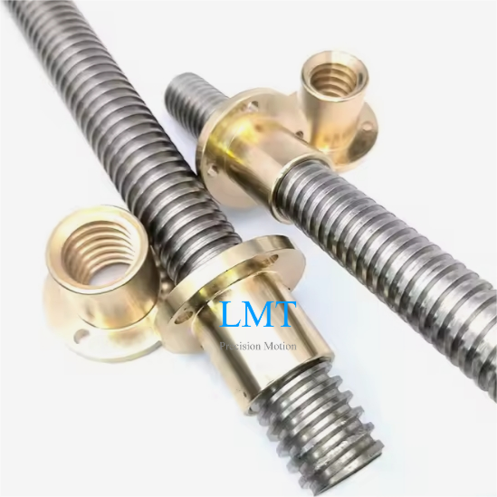 Tr30x6 Diameter 30mm Lead 6mm Lead Screw with Flange Nut