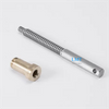 6.35x5 Diameter 6.35mm Lead 5mm ACME Screw Rod with Nut