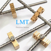 Diameter 10mm Pitch 10mm 10x10 Stainless Steel Self Reversing Screw with Brass Nut