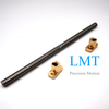 Tr8x8 Bidirectional Lead Screw 2mm Pitch 4 Starts Twin Lead with Bronze Flange Nut