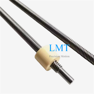 15.875x25.4 Rolled ACME Lead Screw 3.175mm Pitch 8 thread Starts 5/8''-8 with round Nut ROHS Compliant