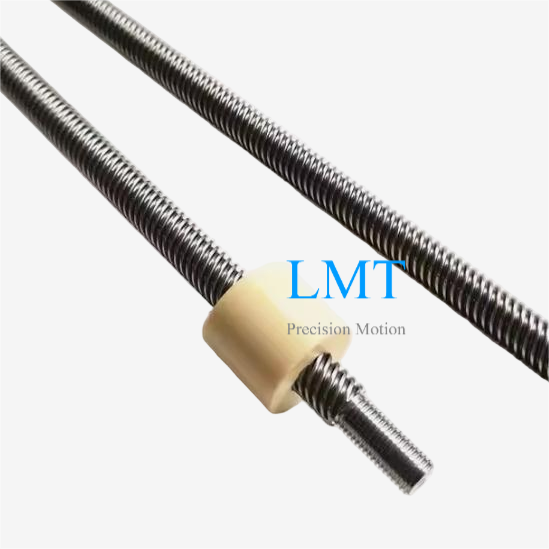 15.875x25.4 Rolled ACME Lead Screw 3.175mm Pitch 8 thread Starts 5/8''-8 with round Nut ROHS Compliant