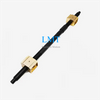 Tr22x3 Bidirectional Screw 3mm Pitch Single Thread Start T22 Twin Lead Screw with Nut