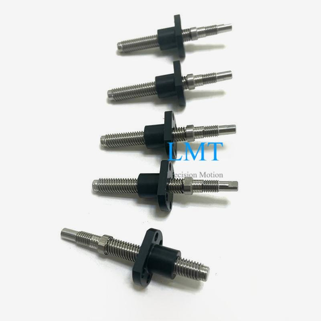 Tr6x6 ROHS Compliant Rolled Lead Screw with Plastic Nut