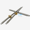 9.525mm Diameter 5.08mm Lead ACME Lead Screw 2.54mm Pitch 2 Thread Starts with Nut 