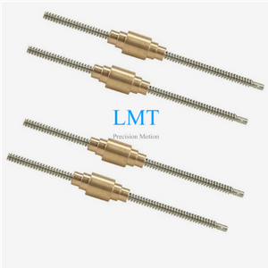 Diameter 3.5mm Lead 2.4mm Tr3.5x2.4 T3.5x2.4 Trapezoidal Lead Screw And Copper Nut