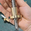 T12 Diameter 12mm Tr12x20 High Speed SUS304 Lead Screw And Bronze Flange Nut
