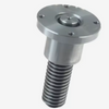Diameter 30mm Pitch 6mm Tr30x6 C45 Carbon Steel Lead Screw And Flange Nut