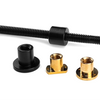 Tr10x0.5 Dia 10mm Lead 0.5mm Custom Lead Screw And Nut