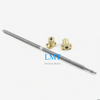 Tr10x3 Diameter 10mm Smooth Bidirectional Lead Screw with Flange Nut