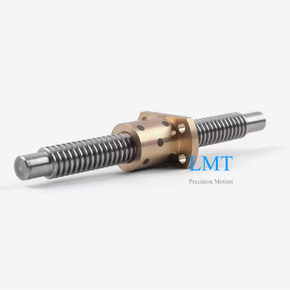 T10x4 Diameter 10mm Lead 4mm Lead Screw with Lubrication Free Nut