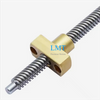 Tr12x8 Diameter 12mm Lead 8mm Rolled Lead Screw with Flange Nut