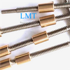 Tr10x2 Bidirectional Screw 2mm Pitch Single-threaded Start T10 Twin Lead Screw with Nut