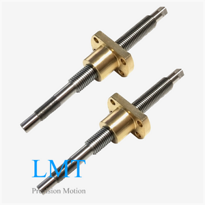 T12x2 Lead Screw 2mm Pitch Single Thread Start T12 Screw with Copper Alloy Nut 