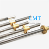 Tr8x16 ROHS Compliant Rolled Lead Screw with Copper Alloy Nut