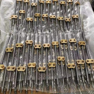 8mm Diameter 2mm Lead Pitch Tr8x2 Customizable Tr8 Lead Screw Single Thread Start with Nut 
