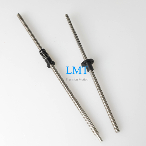 Tr8x12 ROHS Compliant Rolled Smooth Lead Screw with Nut