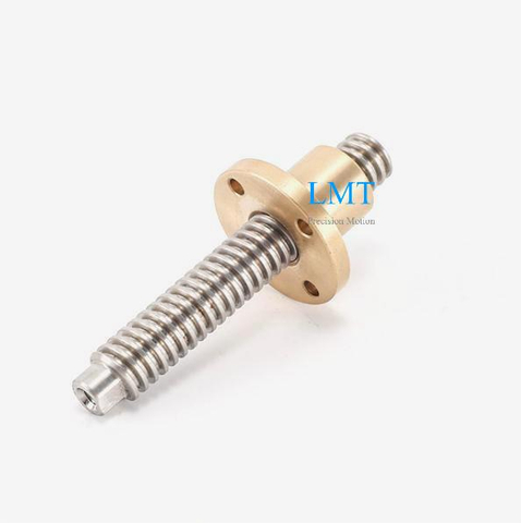 Tr8x2 ROHS Compliant Rolled Lead Screw with Flange Nut