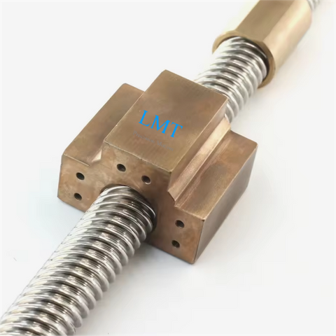 Diameter 25mm Lead 25mm Tr25x25 T25x25 High Speed Lead Screw And Copper Nut