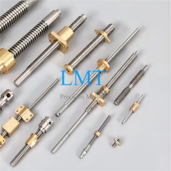 3mm Diameter T3 0.5mm 1mm 3mm Lead Tr3x0.5 Tr3x1 Tr3x3 Miniature Lead Screw with Nut