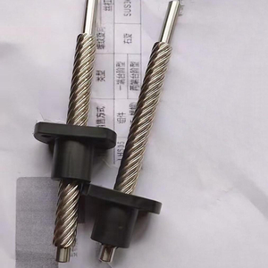 T8 SUS304 Lead Screw OD 8mm Lead 24mm Tr8x24 with Flange Acetal Nut 
