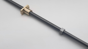 OD 14mm Pitch 2mm Tr14x2 C45 Lead Screw Bronze Flange Nut Or Hex Nut