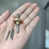 Diameter 5mm Pitch 1mm Tr5x1 SUS304 Lead Screw And Brass Flange Nut