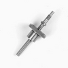 Diameter 5mm Pitch 1mm Precision 0501 Ball Screw And Flange Nut