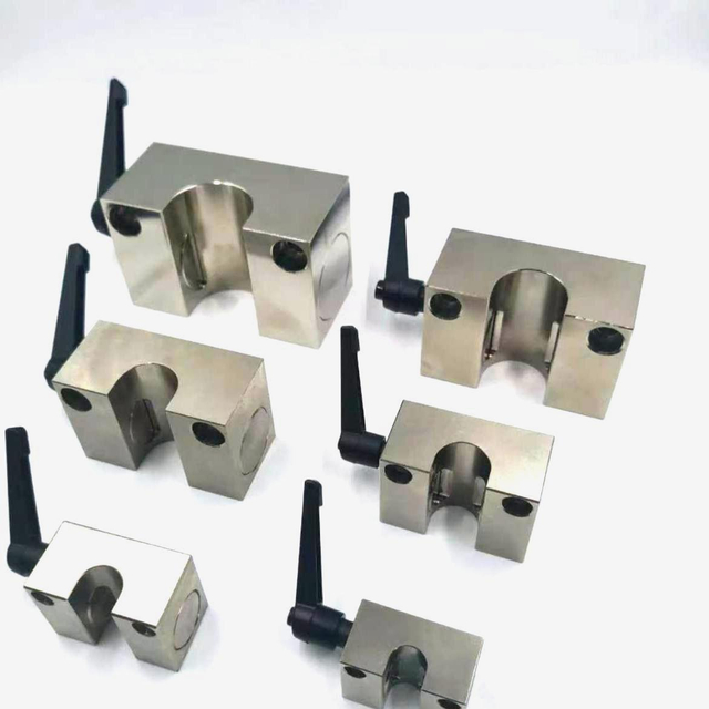 Alternative HKR1600A Manual Clamp Braking for OD 16mm Round Linear Shaft Cylindrical Guide 