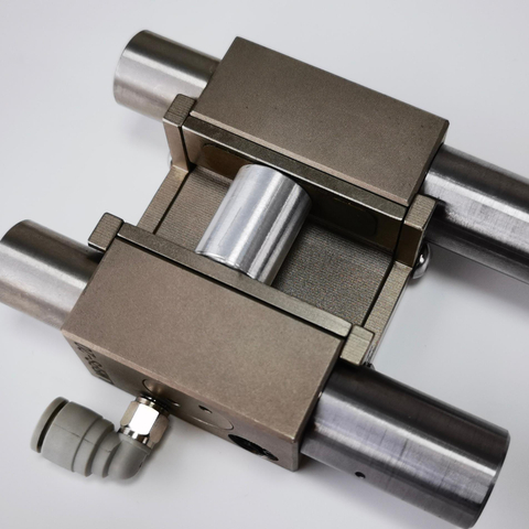 Pneumatic Normally Closed Clamp with Braking Mechanism Drop-in Replacement MBPS2005AS1