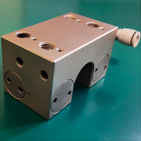 Pneumatic Normally Open Φ40mm Linear Axis Shaft Bar Clamp Air Operated Round Shaft Brake