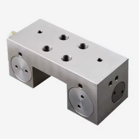 Pneumatic Normally Open Clamp Brake Zimmer MK2501A Equivalent for THK SHS25 Linear Guide