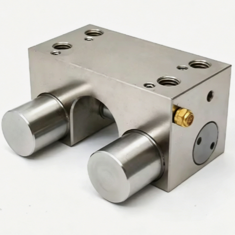 OD 16mm Linear Round Shaft Circular Guide Air Operated Normally Closed Brake Locking Clamp 