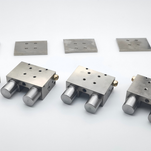 Pneumatic Normally Close Clamp for HIWIN HGH15 HGW15 Linear Guide | Zimmer MKS Series Replacement