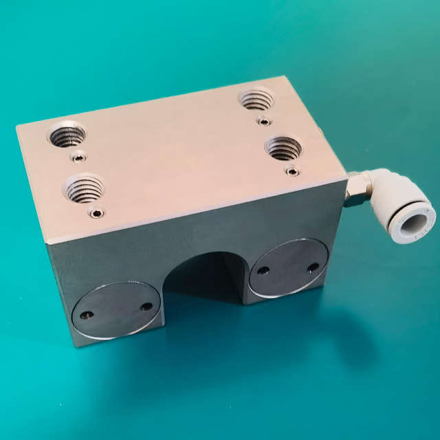 40mm Circular Guide Linear Round Shaft Pneumatic Normally Open Clamp Brake Locking