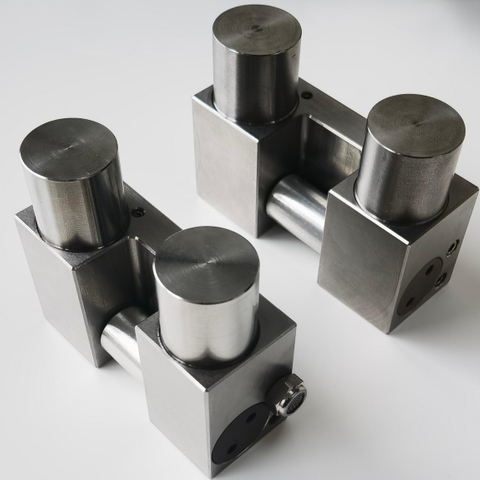 25mm Linear Guide Nickel & Copper Free Stainless Steel Pneumatic NC Clamp Braking 